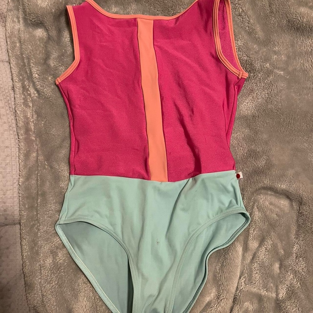 Yumiko Sofaine style adult medium leotard with full front lining.